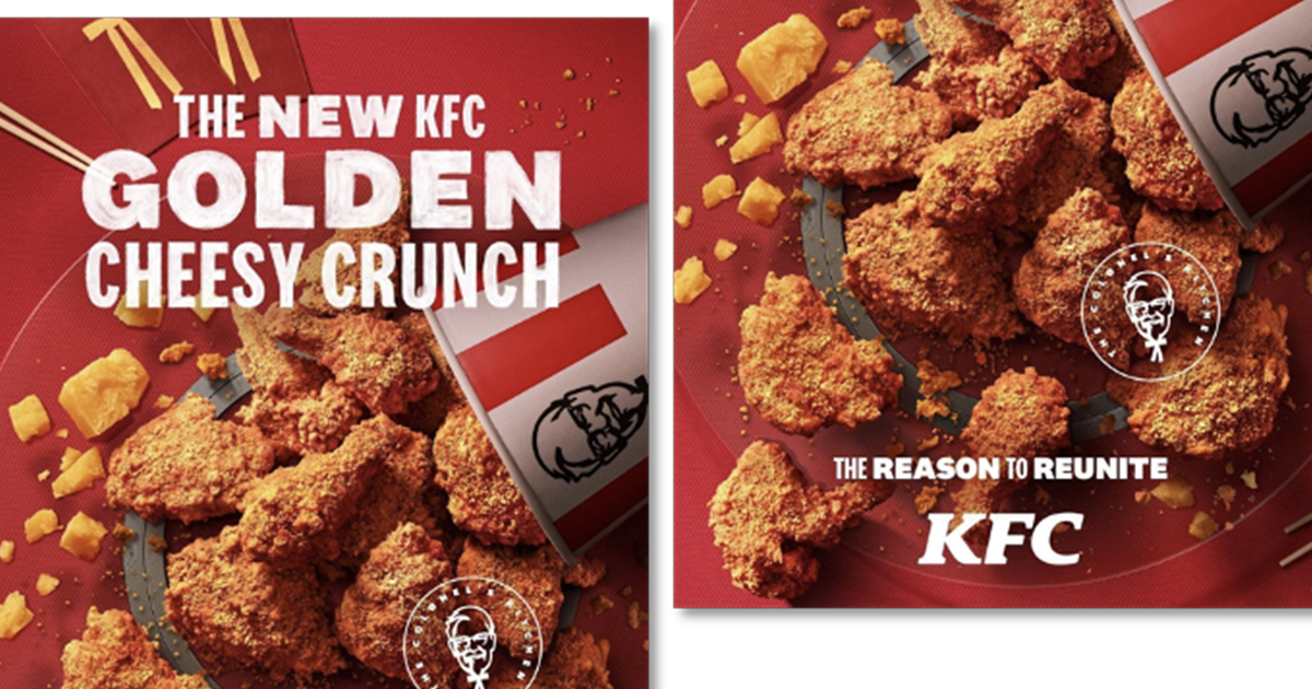Celebrate GOLDEN moments and get together with the new KFC Golden Cheesy Crunch! - Alvinology