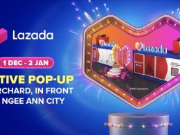 Lazada Pop-up Showcase opens at the heart of Orchard Road – find Lazada-exclusive items and the perfect gifts for your loved ones this holiday season - Alvinology