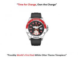 S.P.O.R.E Vision Watch – this limited-edition watch is possibly the world’s first Red-White Otter Theme inspired by Singapore’s National Flag - Alvinology