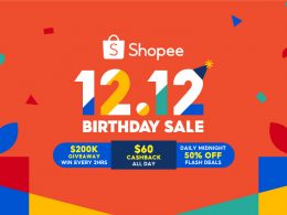 Shopee 12.12 Birthday Sale – up to $200,000 total worth of prizes including $60 cashback and 50% Off Flash Deals! See all promotions all here - - Alvinology