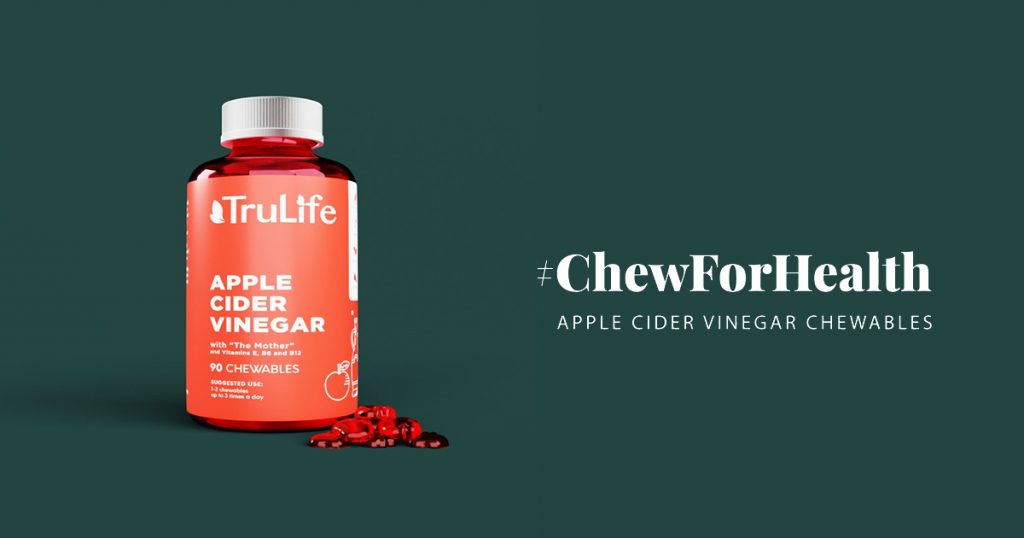 TruLife introduces Apple Cider Vinegar Chewables – 2 Lucky Winners will get a year’s supply this December! - Alvinology