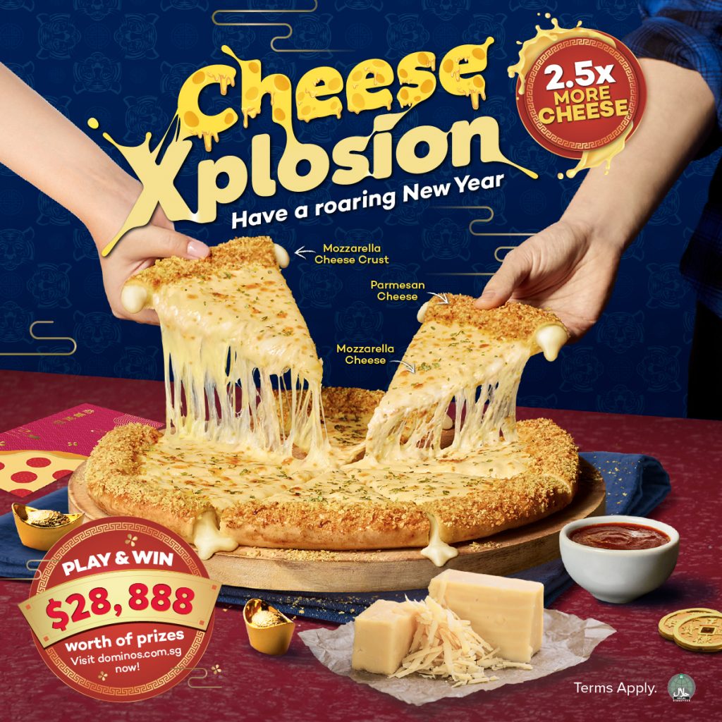 Have an extra Cheesy New Year this 2022 with Domino’s Pizza - Alvinology