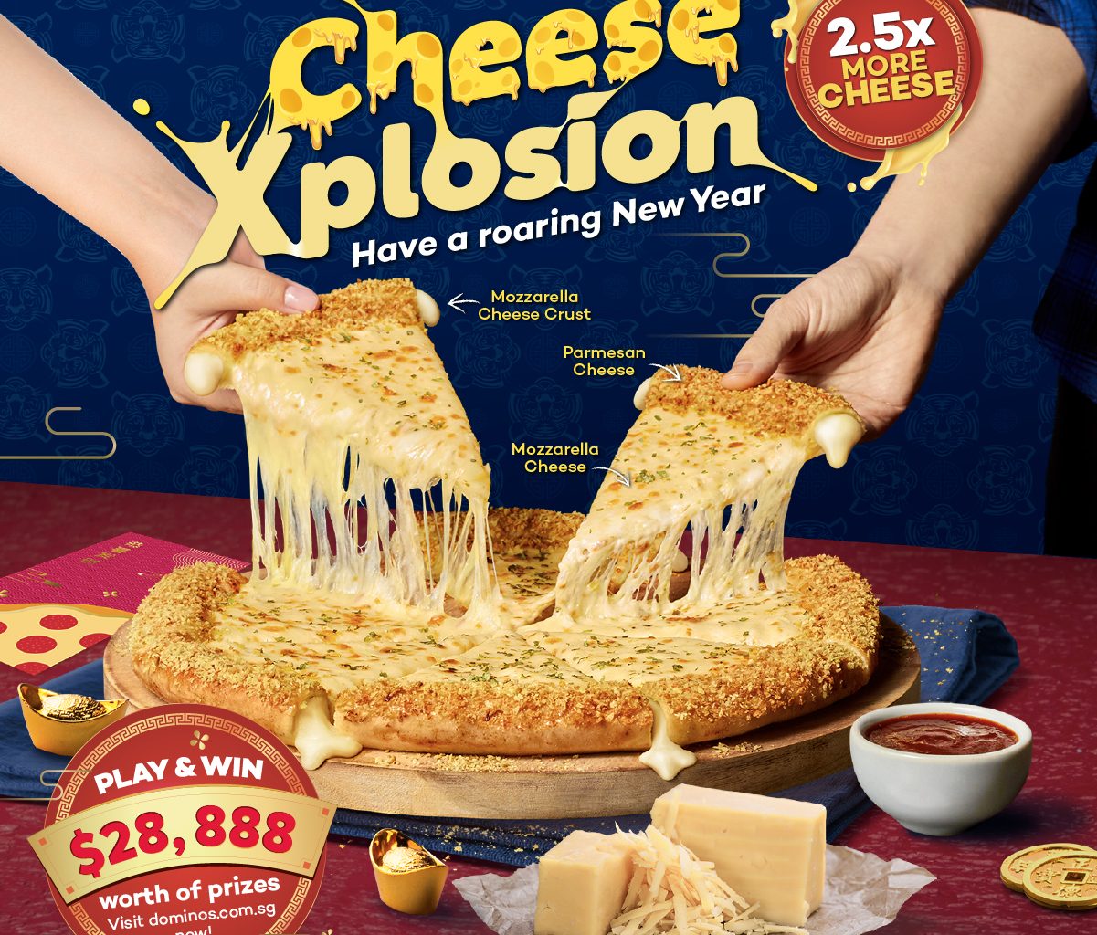 Have an extra Cheesy New Year this 2022 with Domino’s Pizza - Alvinology
