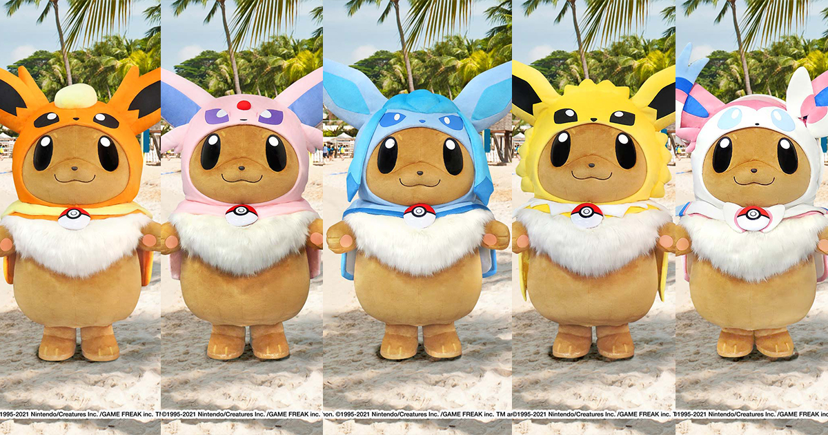 Registration for Sentosa's Eevee Dance Parade with Evolution Poncho is  open; Book now! - Alvinology