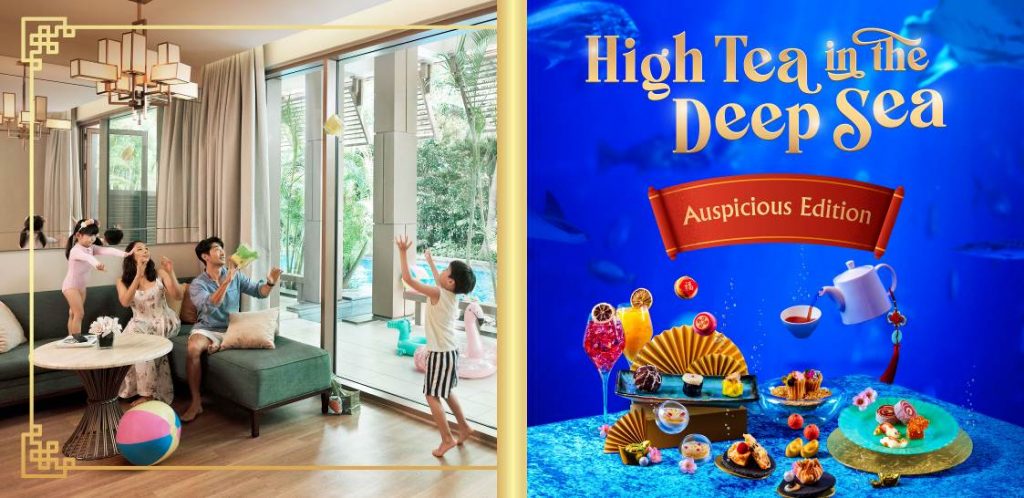 Resorts World Sentosa offers celebratory menus, luxurious staycations, and high tea in the deep sea to celebrate 2022! - Alvinology