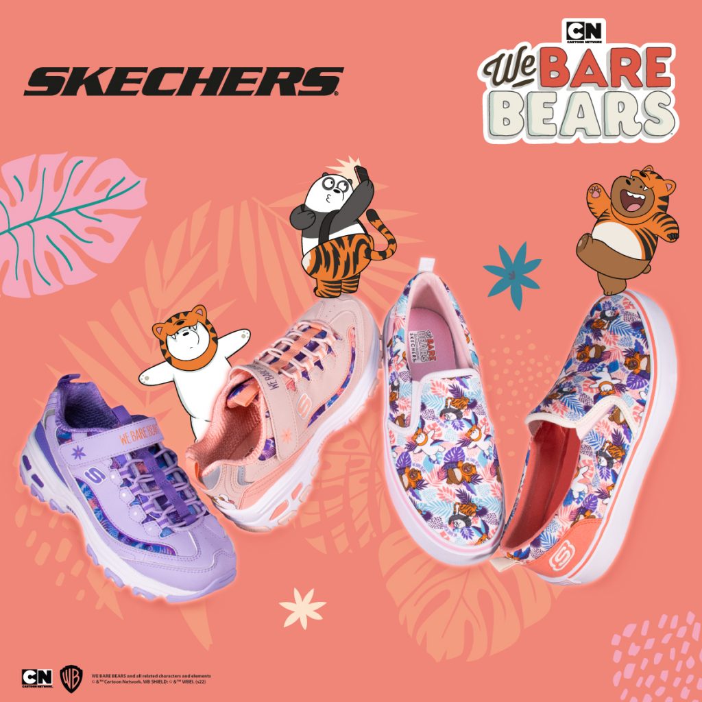Skechers reveals its new adorable We Bare Bears Sneakers and Apparel Collection! - Alvinology