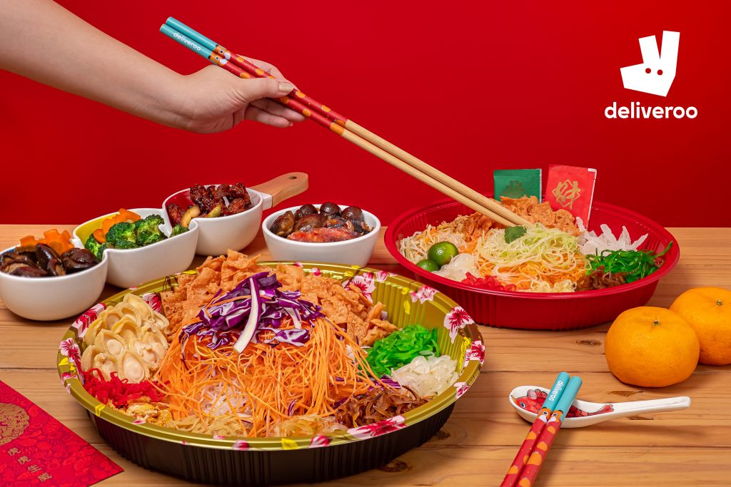 Toss up good fortune with Deliveroo's extra long Lo Hei chopsticks - Alvinology