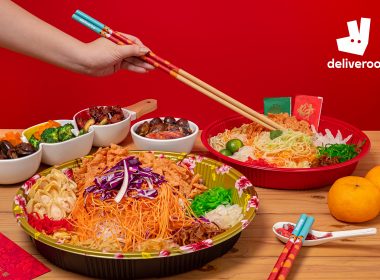 Toss up good fortune with Deliveroo's extra long Lo Hei chopsticks - Alvinology