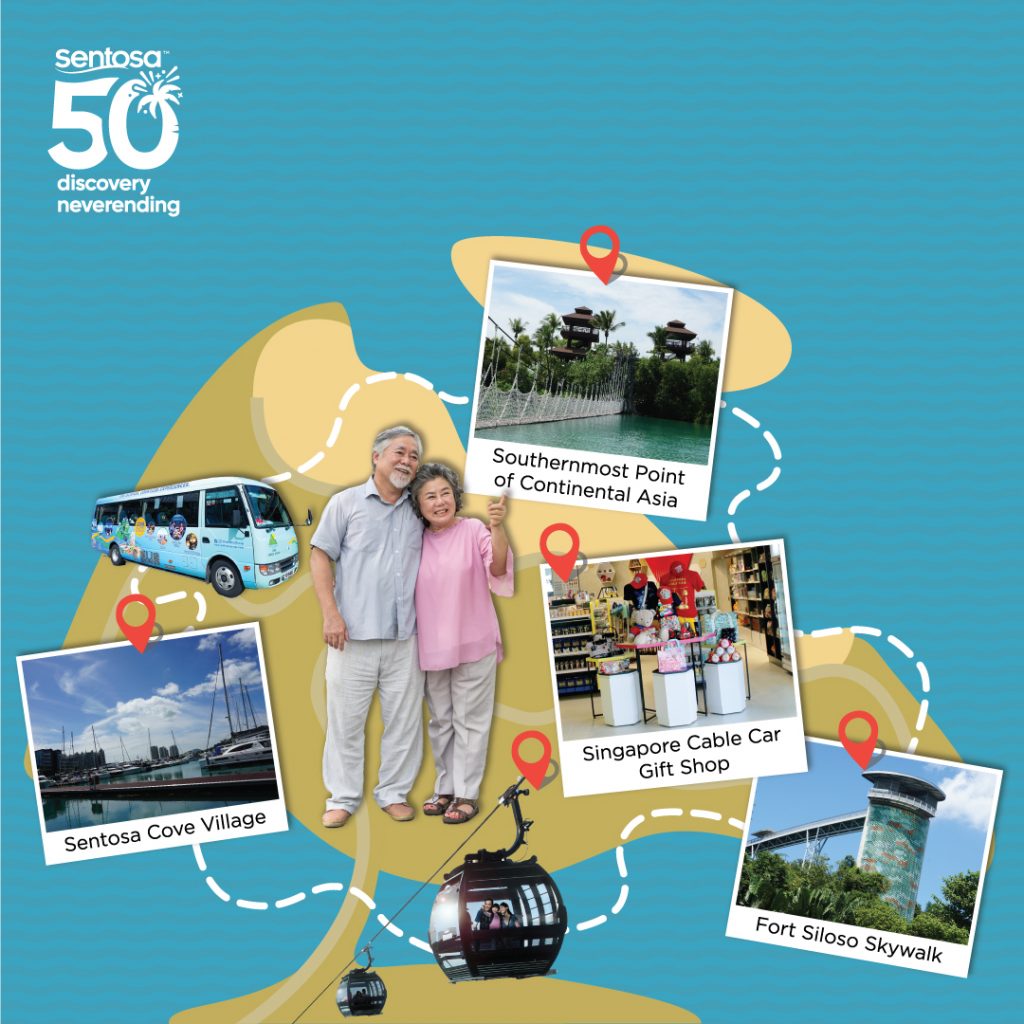Sentosa Golden Jubilee - new SentoSights tours and over 50 new experiences for Singaporeans and tourists to celebrate its golden years! - Alvinology