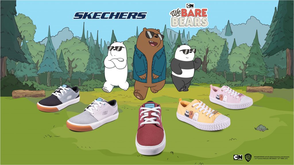 Skechers reveals its new adorable We Bare Bears Sneakers and Apparel Collection! - Alvinology