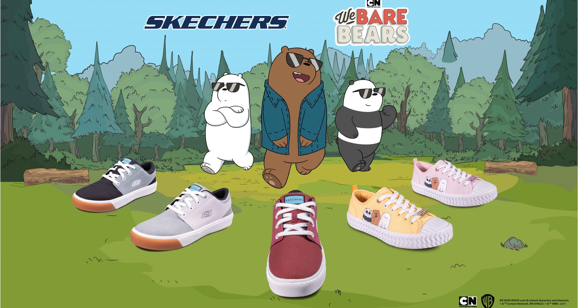 Skechers reveals its new adorable We Bare Bears Sneakers and Apparel Collection! - Alvinology