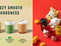 Starbucks Singapore offers plant-based beverages and less sweet desserts for a refreshing start to 2022; Check out the Year of the Tiger merch here! - Alvinology