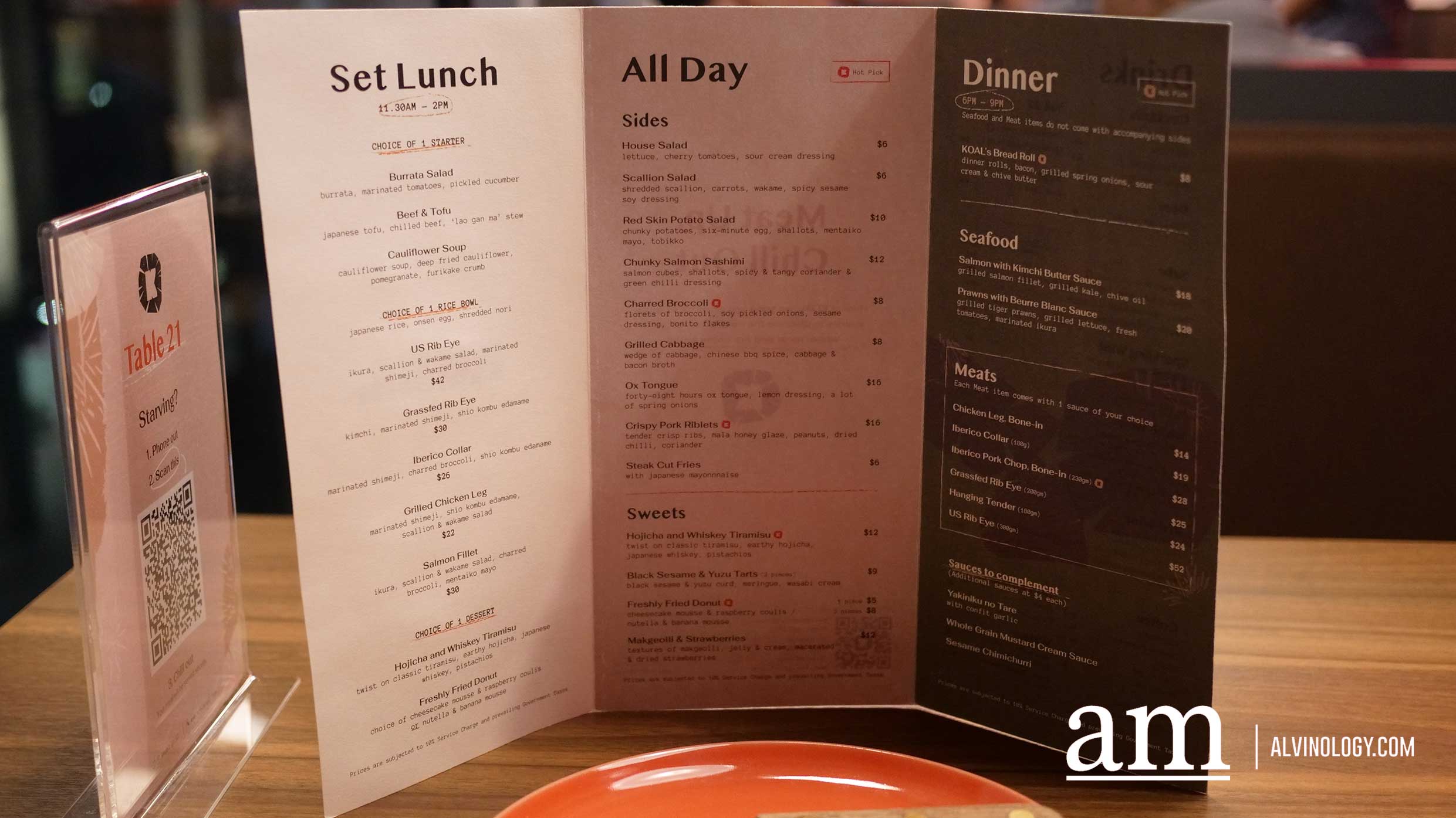 [Review]KOAL Grill by Les Amis Group at Shaw Centre; Lunch Set from $22 - Alvinology