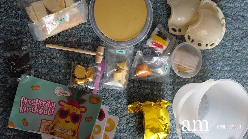 CNY Fun for Kids: Prosperity KNOCKOUT! – Chocolate Smash DIY Kit - Alvinology