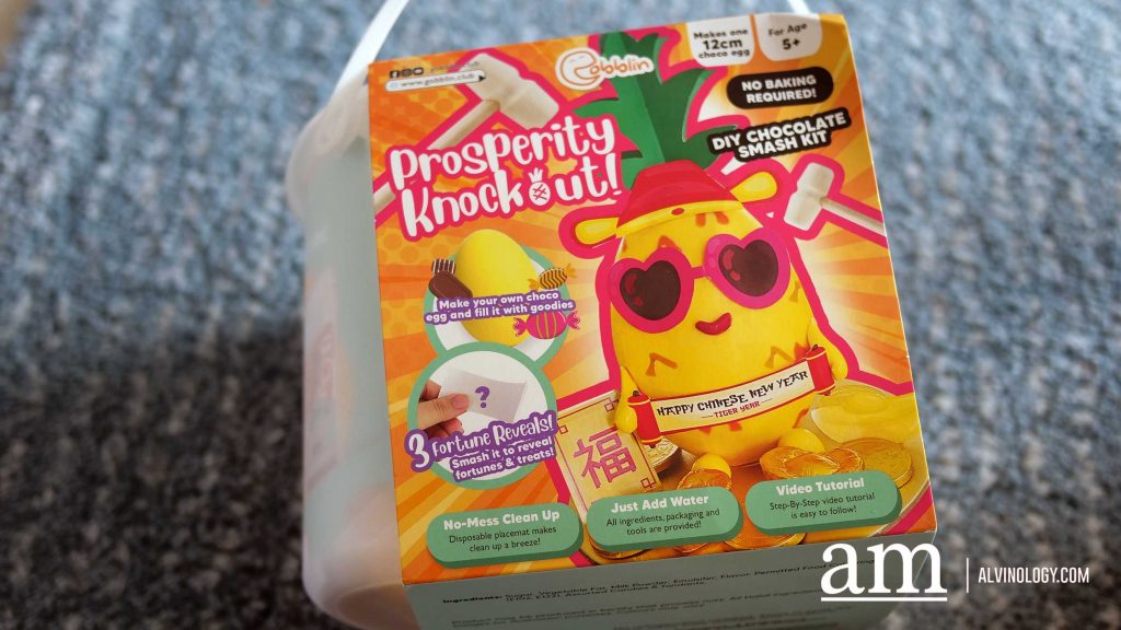 CNY Fun for Kids: Prosperity KNOCKOUT! – Chocolate Smash DIY Kit - Alvinology