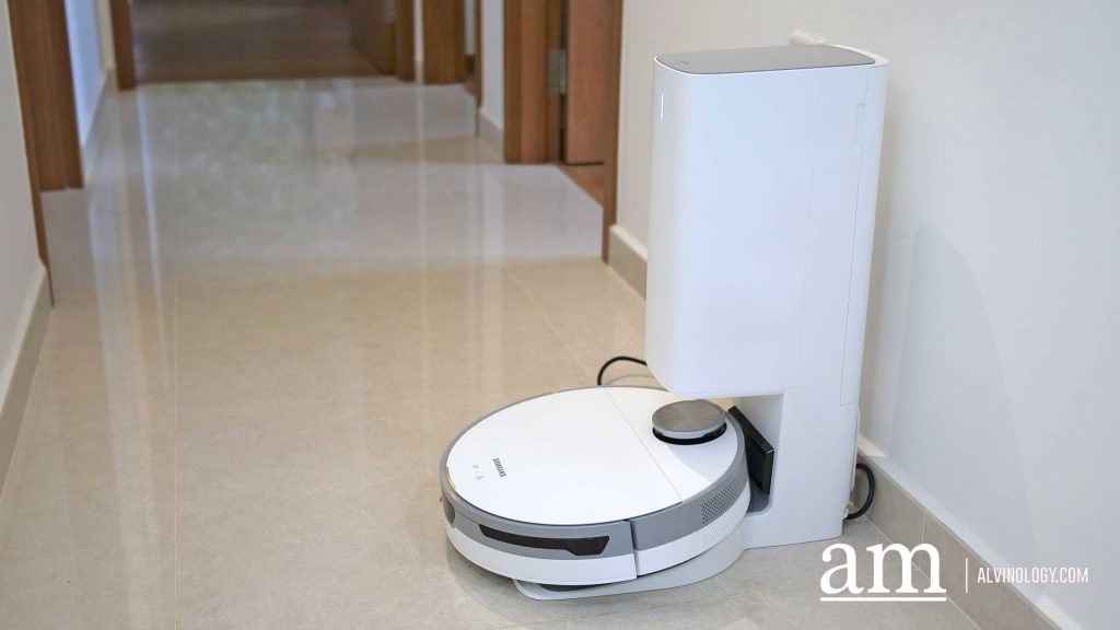 [Review] Smart robot vacuum that empties its own bin: Samsung Jet Bot+ with Clean Station™  - Alvinology