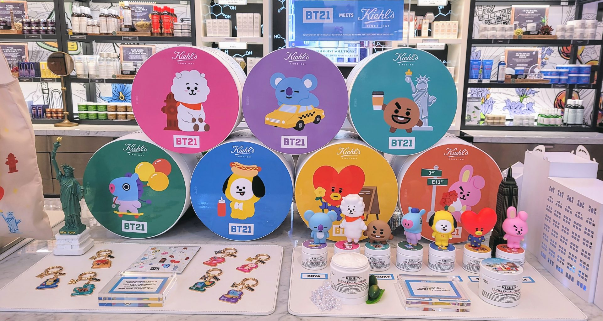 BT21 and Kiehl's