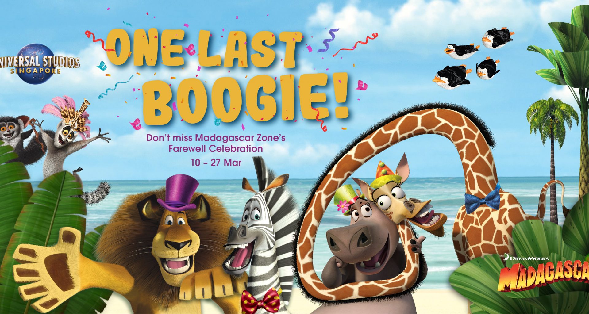 [PROMO] Enjoy a luxurious tropical retreat as a special farewell treat from our Madagascar Friends at Resorts World Sentosa - Alvinology
