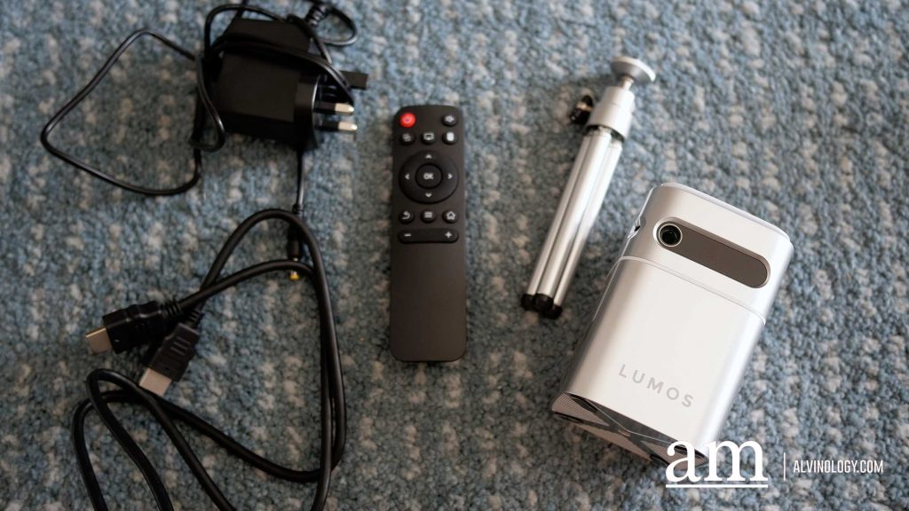 [Review] LUMOS NANO: 2-in-1 Portable Projector & Bluetooth speaker with Netflix, YouTube available for S$599 - Alvinology
