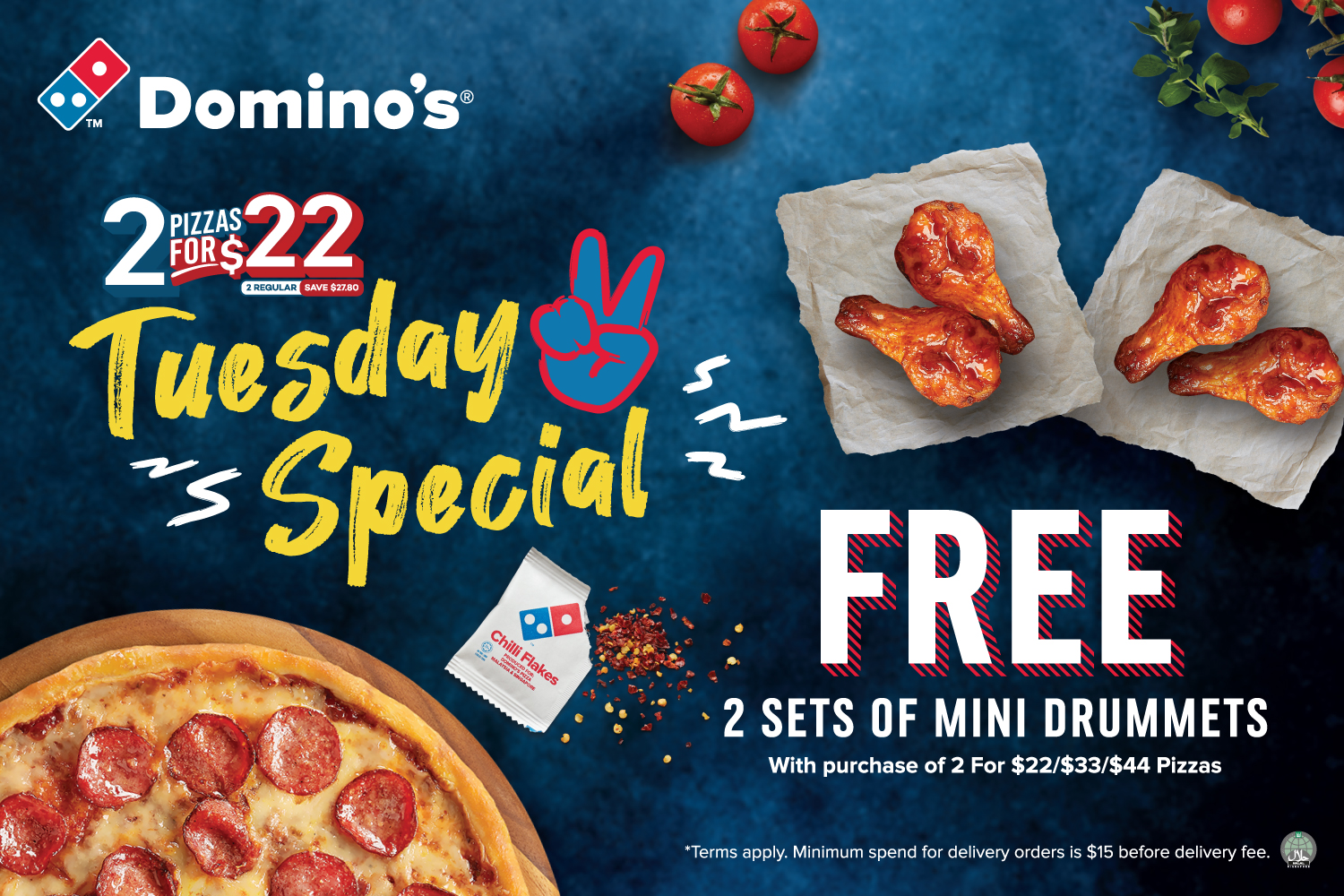[COUPON CODE INSIDE] Treat your besties with Domino’s Pizza’s 2 for $22 promo happening every Tuesday! - Alvinology