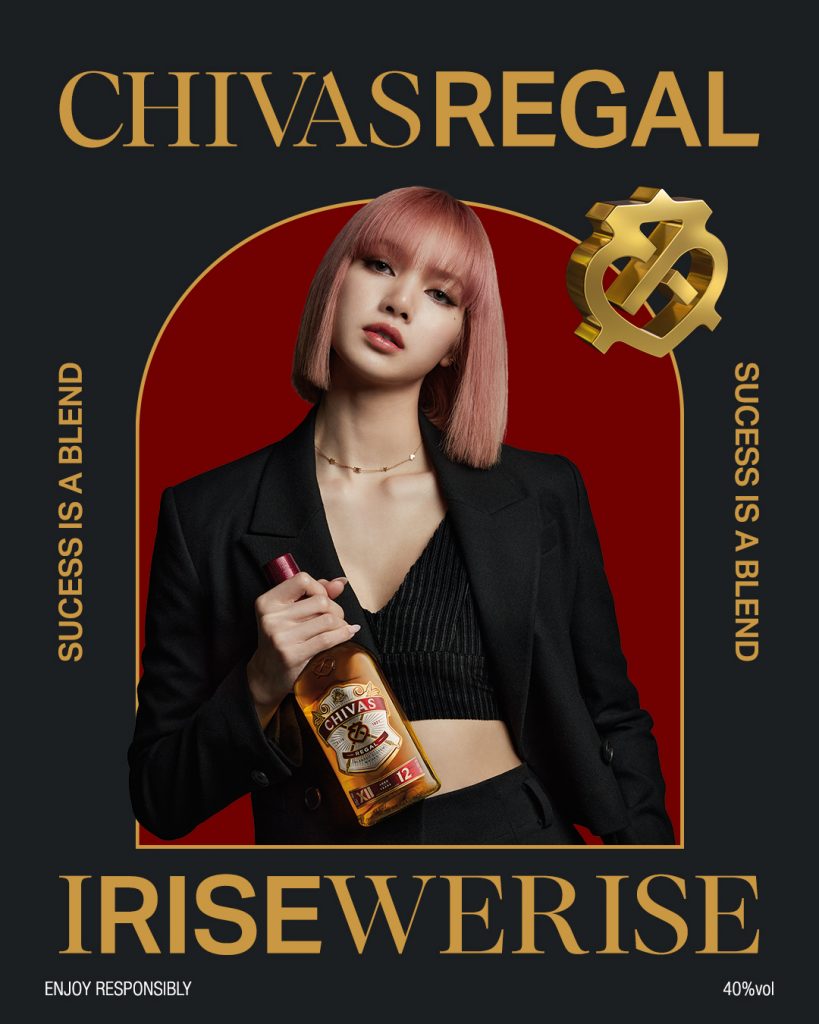 BLACKPINK’s LISA is Chivas Regal’s newest ambassador and the brand’s first female face in Asia - Alvinology