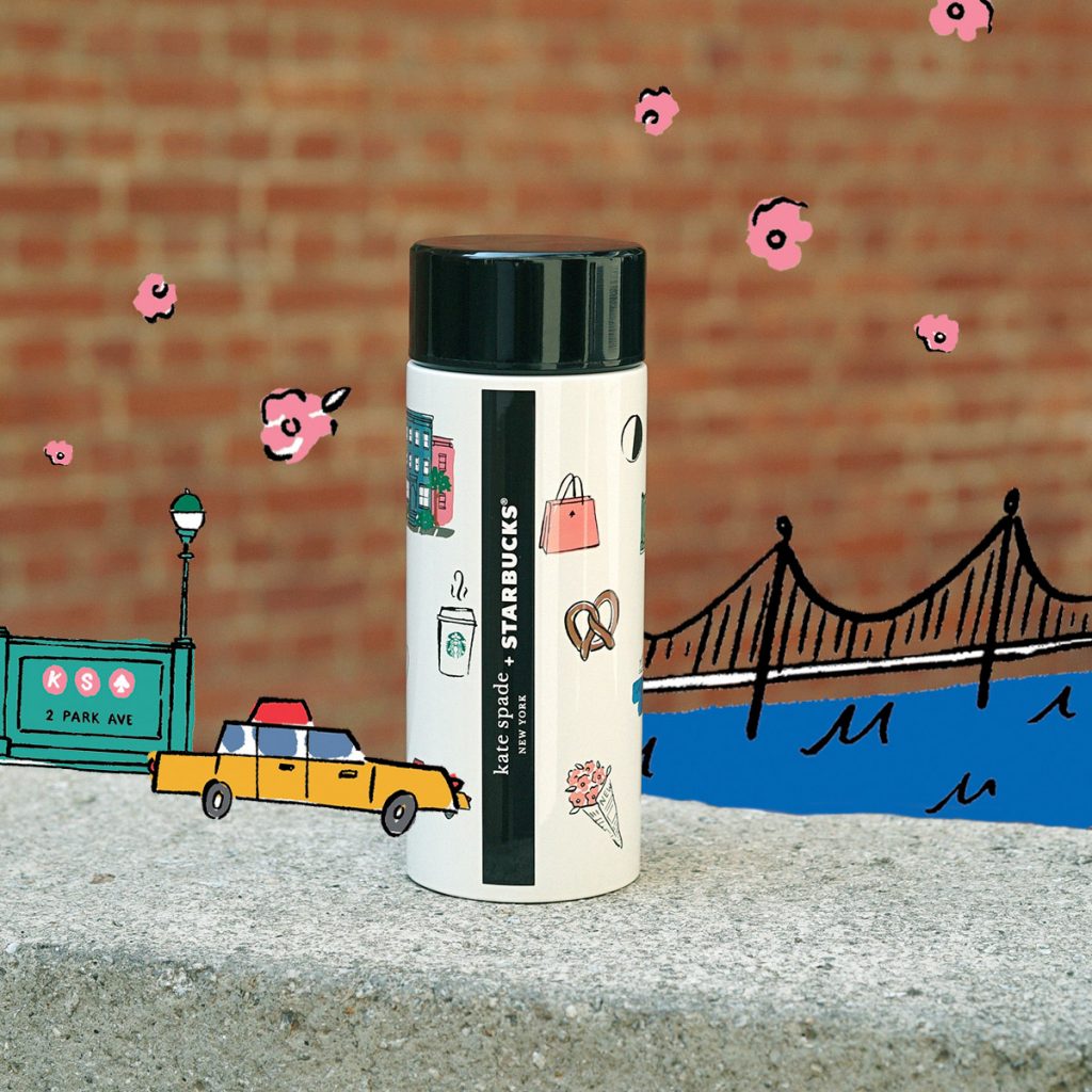 Starbucks collabs with Kate Spade New York to bring you this fanciful collection of lifestyle merch - Alvinology