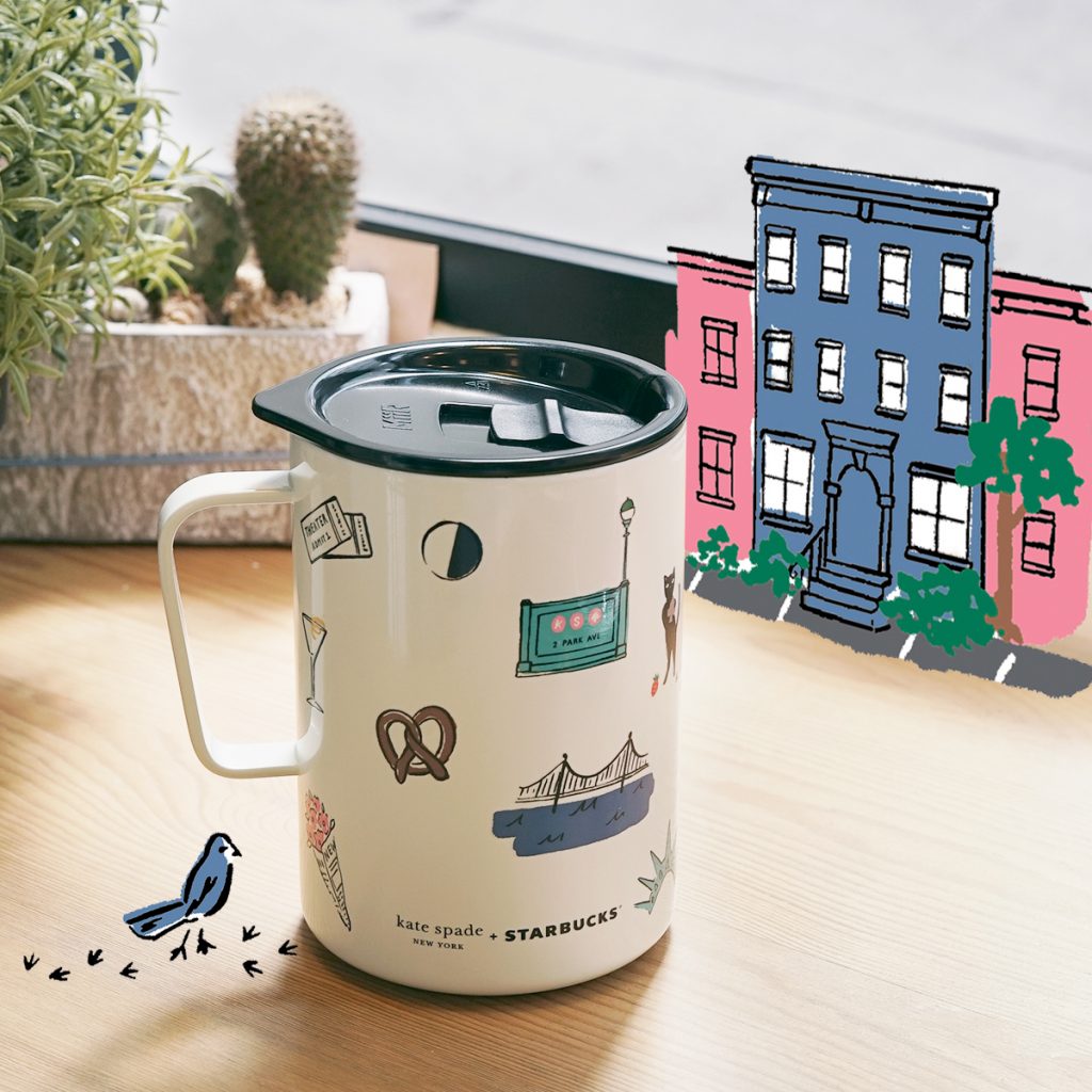 Starbucks collabs with Kate Spade New York to bring you this fanciful collection of lifestyle merch - Alvinology