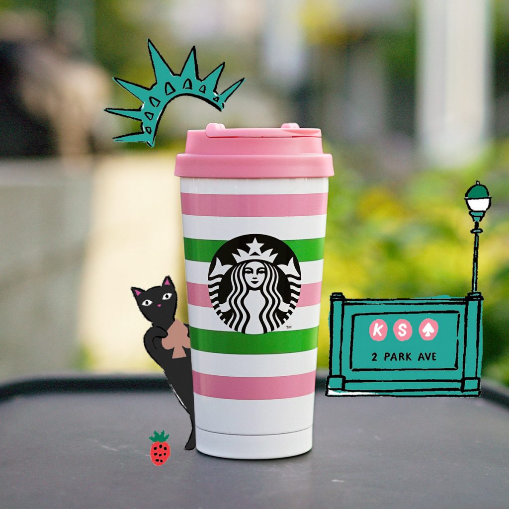 Starbucks collabs with Kate Spade New York to bring you this fanciful collection of lifestyle merch - Alvinology