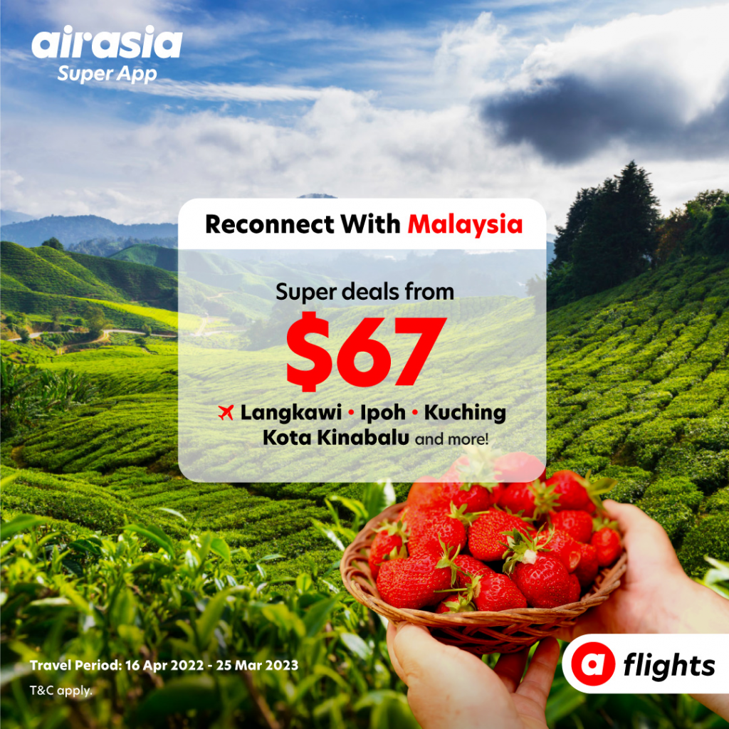 [PROMO CODE INSIDE] Book your AirAsia flight for Malaysia today for as low as SGD67 and save 20% OFF on hotels using this promo code! - Alvinology