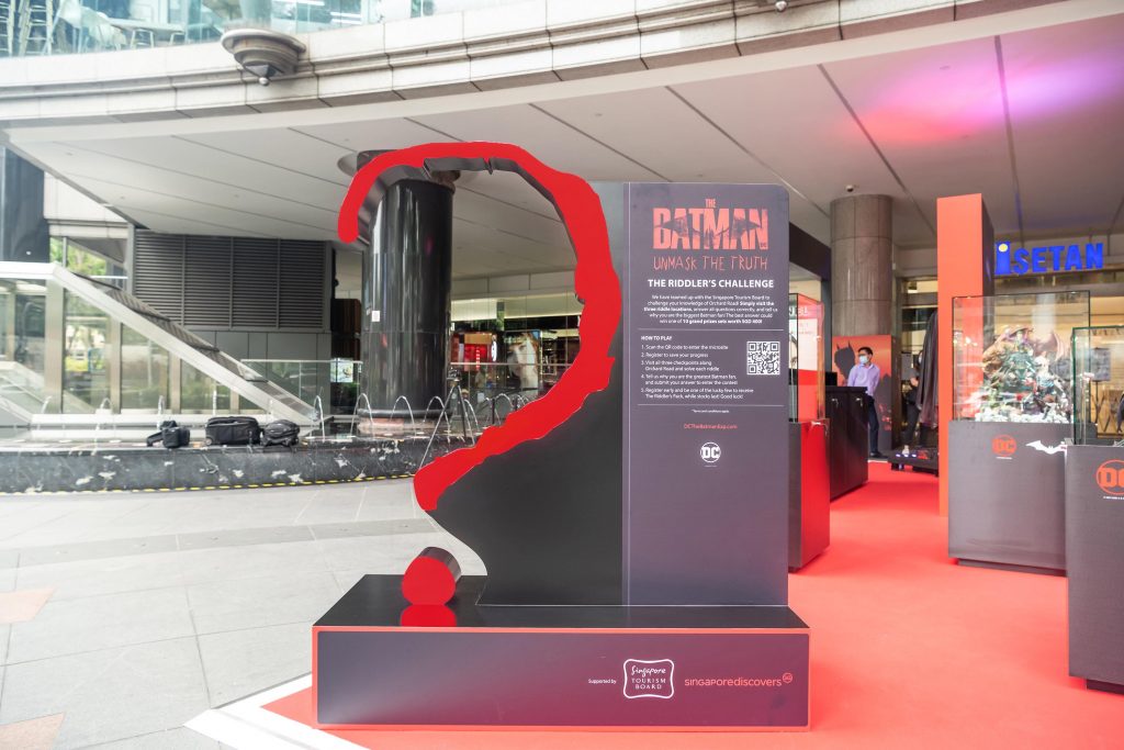 Test Your Bat-wits and help Robert Pattinson’s “The Batman” solve the S$400-Challenge today at Orchard Road Test Your Bat-wits and help Robert Pattinson’s “The Batman” solve the S$400-Challenge today at Orchard Road - Alvinology