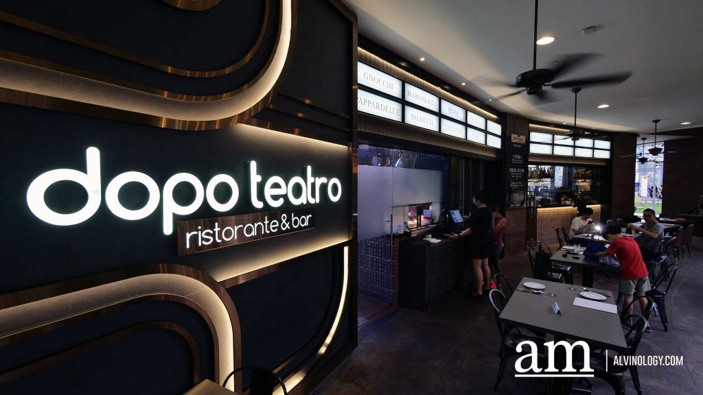 [Review] Dopo Teatro Ristorante & Bar at Esplanade - Theatres on the Bay - Alvinology