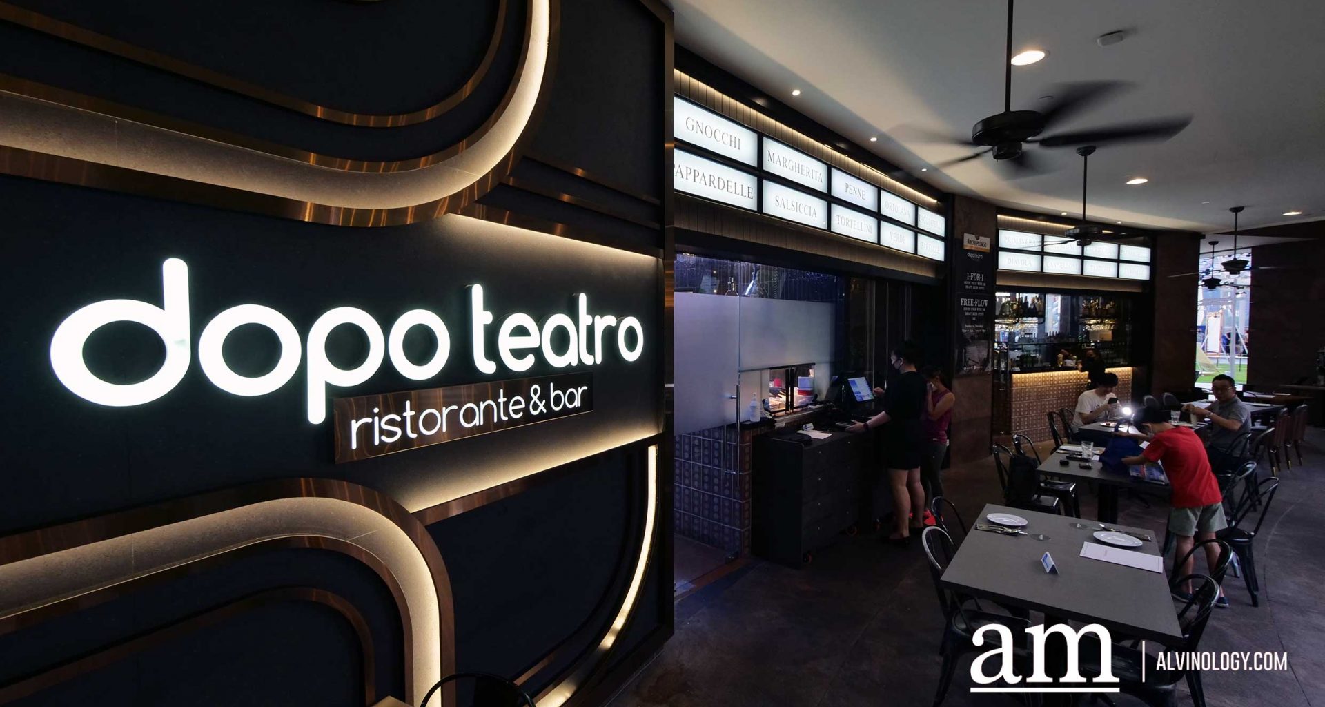 [Review] Dopo Teatro Ristorante & Bar at Esplanade - Theatres on the Bay - Alvinology