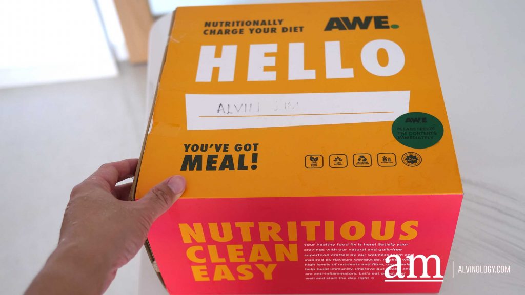 [Review] Ready-made Plant-based Subscription Meals from AWE by OsomeFood from $80/mth - Alvinology