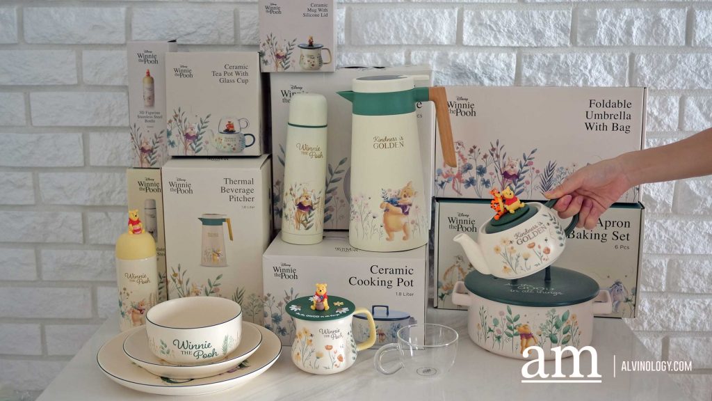 Winnie the Pooh x FairPrice Meadow Garden Collection - so beautiful you gotta own them all - Alvinology