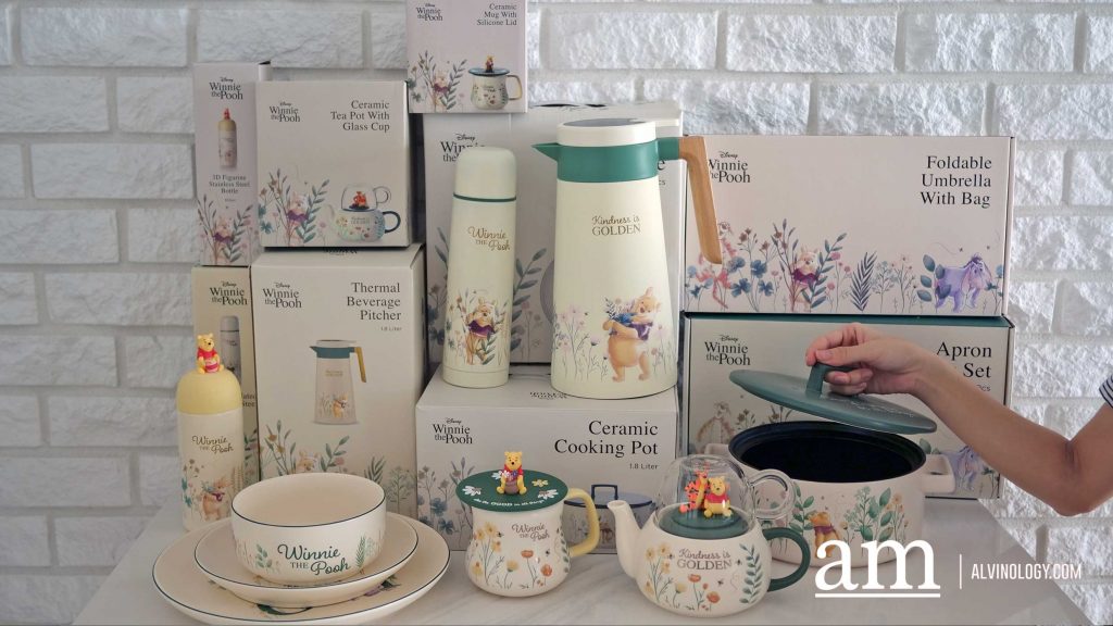 Winnie the Pooh x FairPrice Meadow Garden Collection - so beautiful you gotta own them all - Alvinology