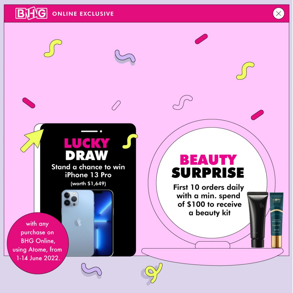 BHG Online Super Birthday Sale – Enjoy up to 70% OFF from your favourite brands and a chance to win an iPhone 13 Pro! BHG Online Super Birthday Sale – Enjoy up to 70% OFF from your favourite brands and a chance to win an iPhone 13 Pro! - Alvinology