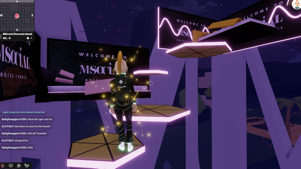 M Social Decentraland is now open on the metaverse virtual world; a one-of-a-kind virtual hospitality experience you shouldn’t miss! - Alvinology