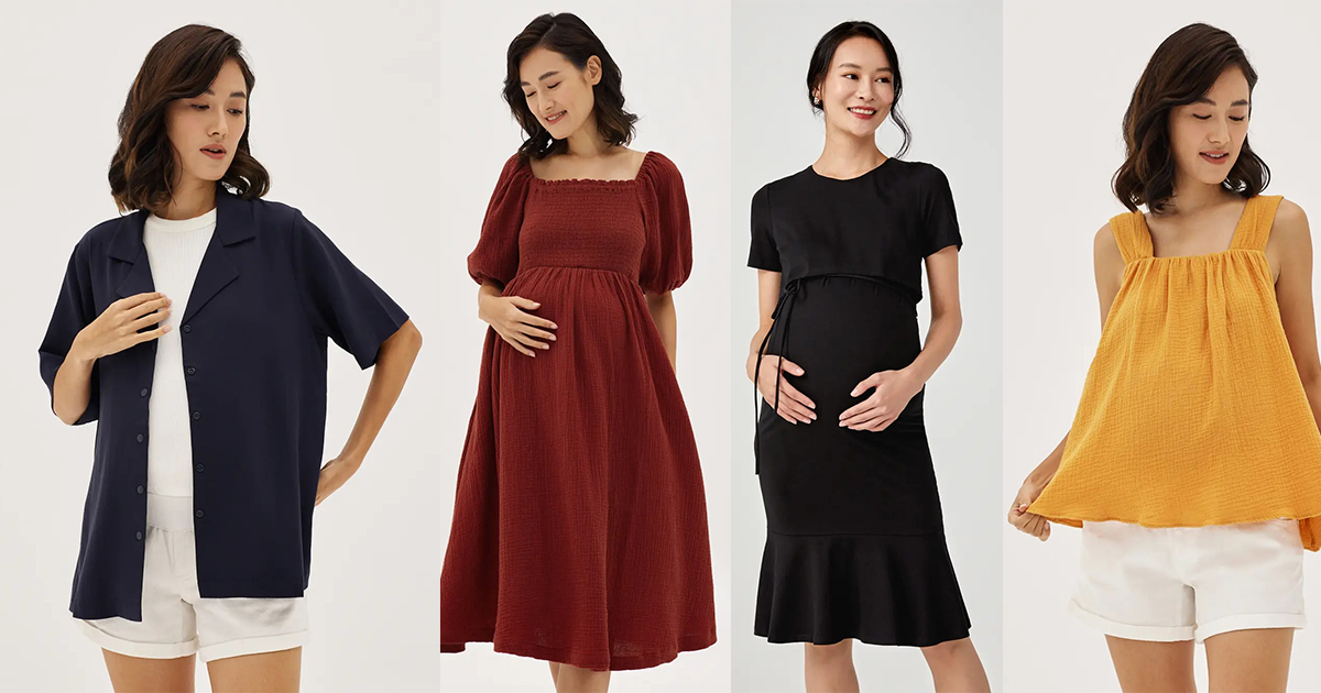 Moms, stay functional and stylish pre and post pregnancy with Love Bonito's new Trendy Maternity Wear! - Alvinology