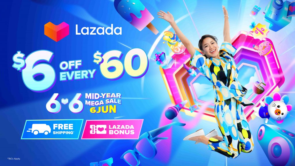 Shopping never ends on Lazada as it kicks off double shopping events this June - 6.6 Mid-Year Mega Sale & 6.18 International Festival - Alvinology