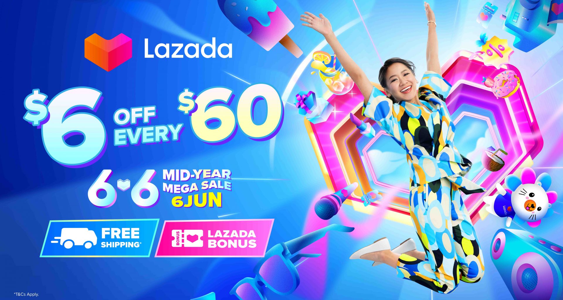 Shopping never ends on Lazada as it kicks off double shopping events this June - 6.6 Mid-Year Mega Sale & 6.18 International Festival - Alvinology