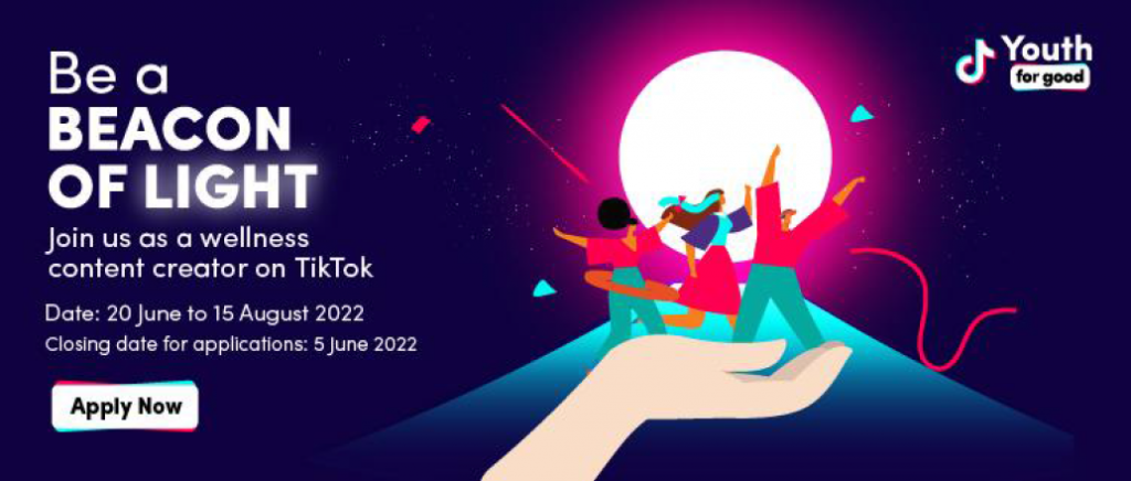 Join TikTok's Youth for Good mental and cyber wellness education programme and become a beacon of light among youths - Alvinology