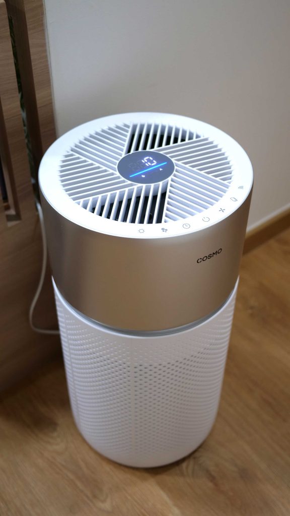 [Review] Cosmo Pro Air Purifier with 5-in-1 HEPA Filter and AI-powered Sensor - Alvinology