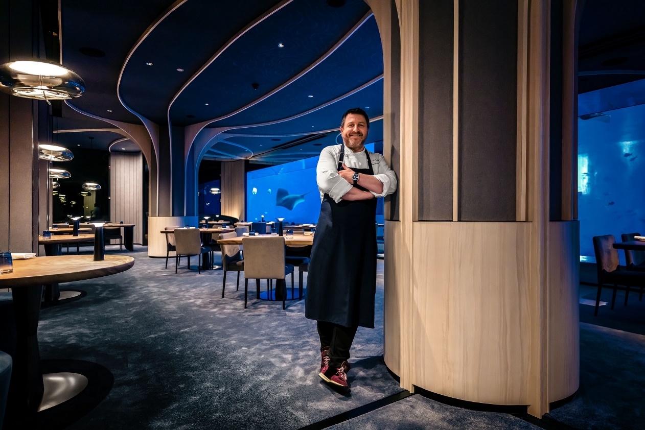 Underwater Fine Dining Ocean Restaurant at Resorts World Sentosa reopens with two Michelin-starred chef - Alvinology