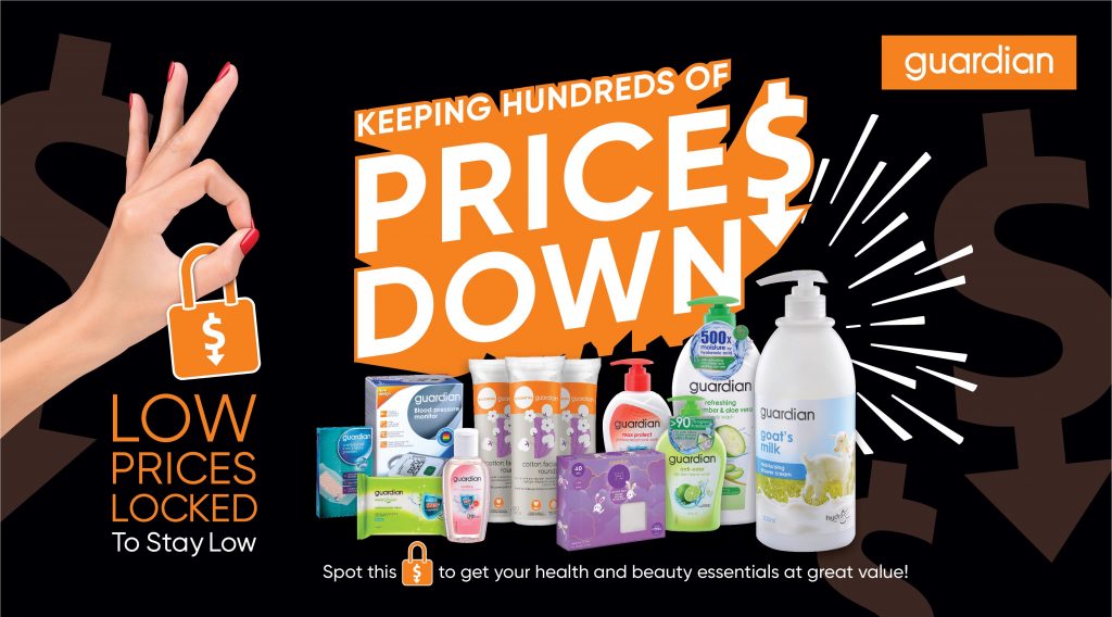 Guardian extends its Low Prices Locked To Stay Low initiative further till end 2022 - save up to 30% on essentials! - Alvinology