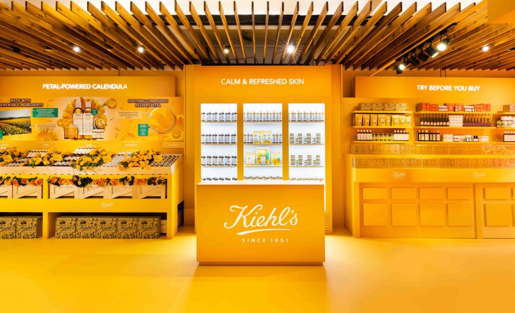 Kiehl’s new Calendula-Mart pop-up installation at Sunday Folks - Alvinology