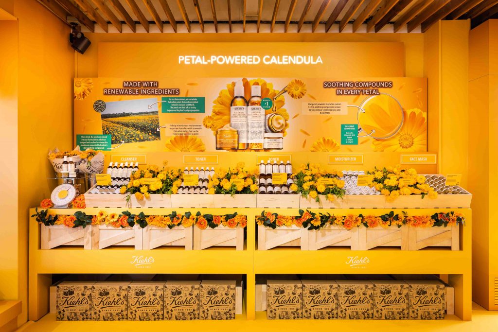 Kiehl’s new Calendula-Mart pop-up installation at Sunday Folks - Alvinology