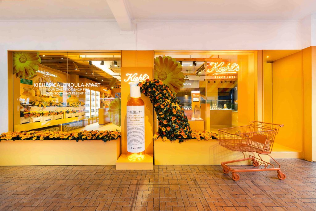 Kiehl’s new Calendula-Mart pop-up installation at Sunday Folks - Alvinology