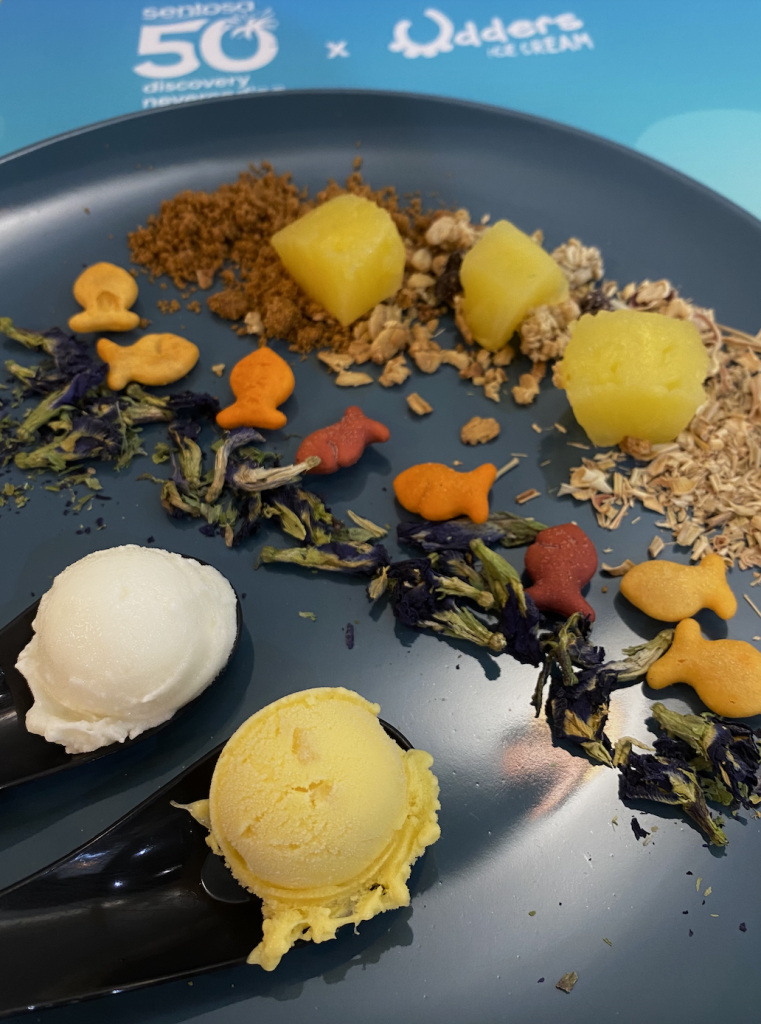 Celebrate Sentosa's 50th birthday with Udders and their refreshing Golden Jubilee ice creams - Alvinology