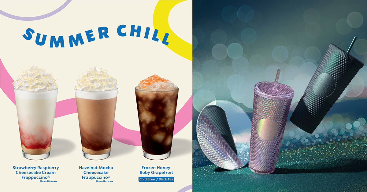 Starbucks unveils new Drinkable Cheesecakes and Studded Cold Cups that every collector must own - Alvinology