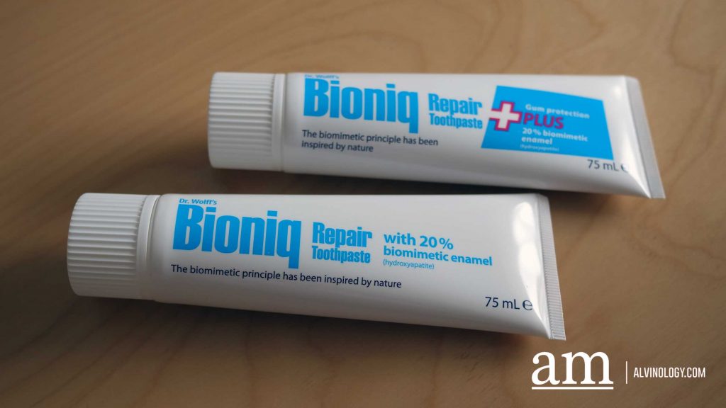 [Review] Bioniq Repair Toothpaste by Dr. Wolff Group - Alvinology